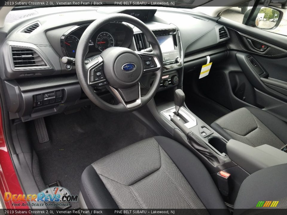 Black Interior - 2019 Subaru Crosstrek 2.0i Photo #7