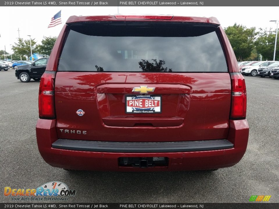 2019 Chevrolet Tahoe LS 4WD Siren Red Tintcoat / Jet Black Photo #5
