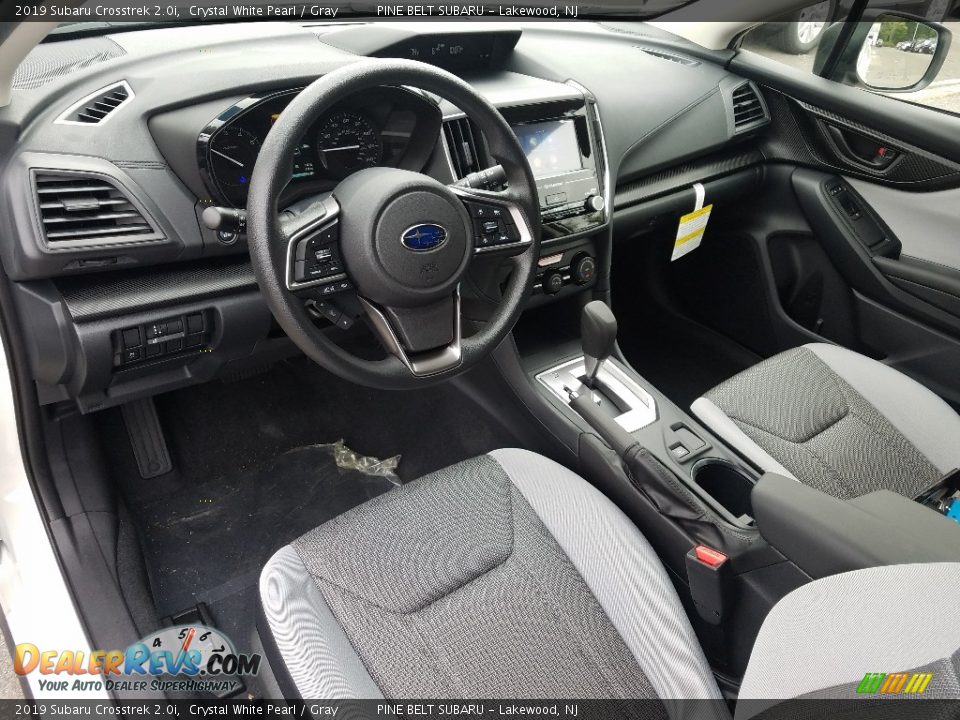 Gray Interior - 2019 Subaru Crosstrek 2.0i Photo #7