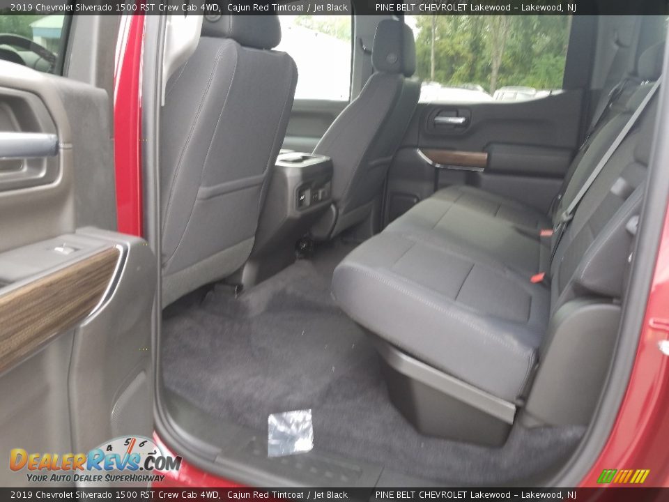 Rear Seat of 2019 Chevrolet Silverado 1500 RST Crew Cab 4WD Photo #10