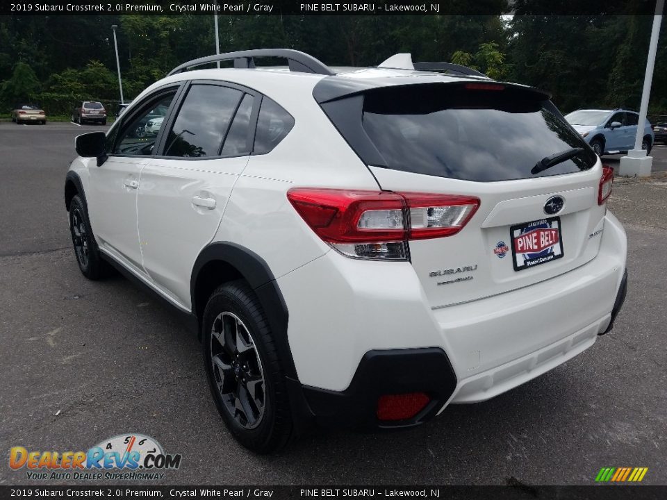 2019 Subaru Crosstrek 2.0i Premium Crystal White Pearl / Gray Photo #4