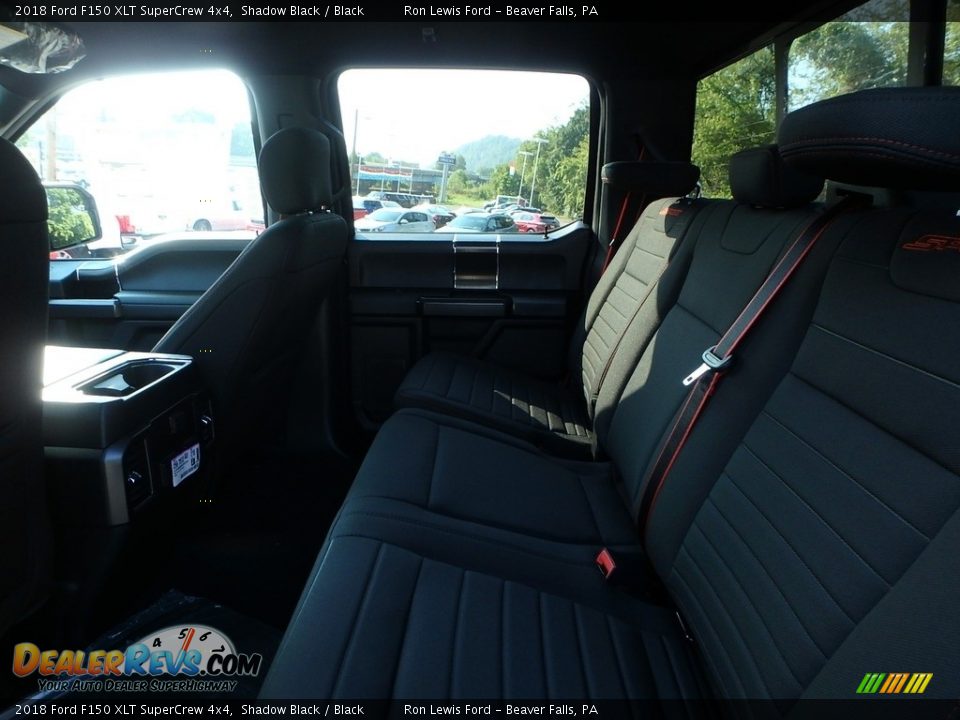 2018 Ford F150 XLT SuperCrew 4x4 Shadow Black / Black Photo #11