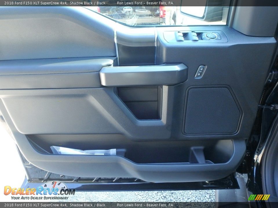 2018 Ford F150 XLT SuperCrew 4x4 Shadow Black / Black Photo #13