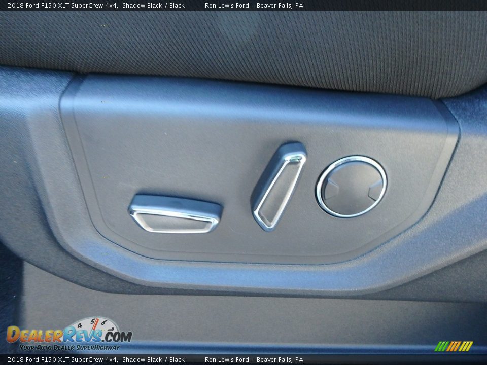 2018 Ford F150 XLT SuperCrew 4x4 Shadow Black / Black Photo #15