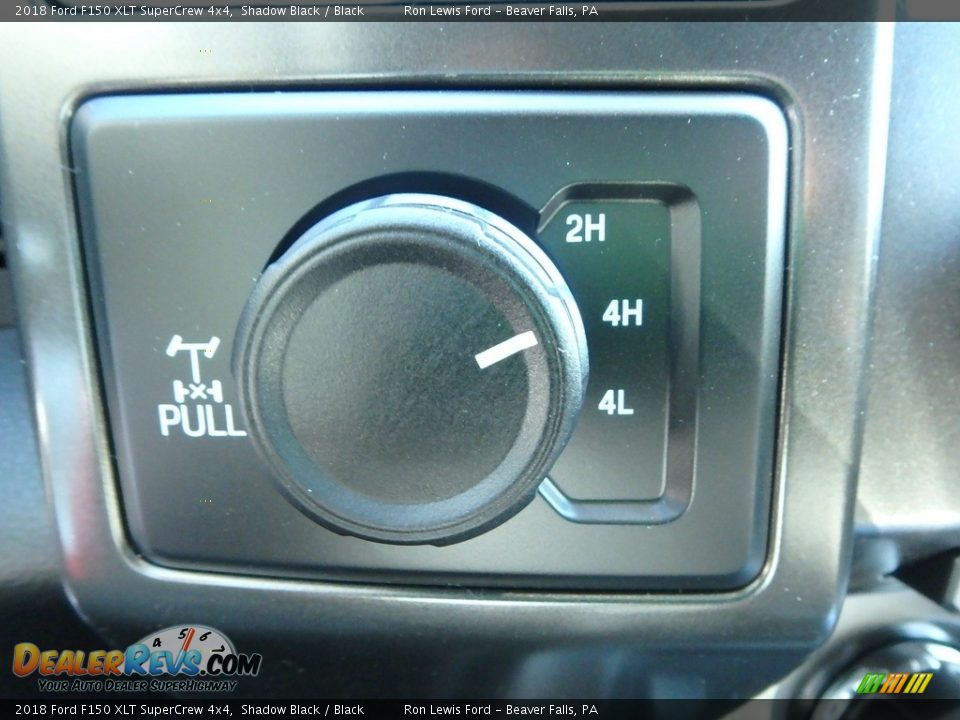2018 Ford F150 XLT SuperCrew 4x4 Shadow Black / Black Photo #17