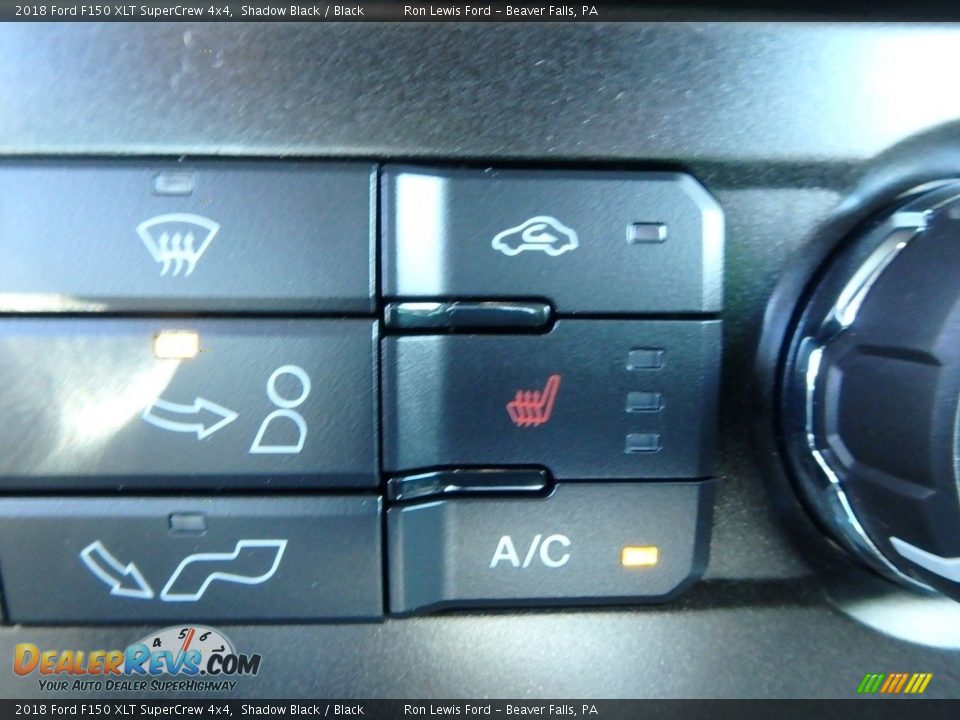 2018 Ford F150 XLT SuperCrew 4x4 Shadow Black / Black Photo #18