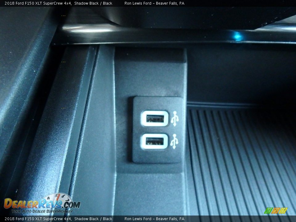 2018 Ford F150 XLT SuperCrew 4x4 Shadow Black / Black Photo #19