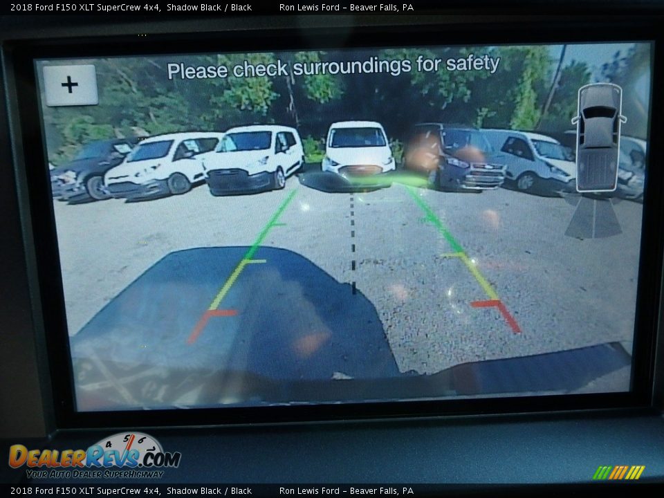 2018 Ford F150 XLT SuperCrew 4x4 Shadow Black / Black Photo #20