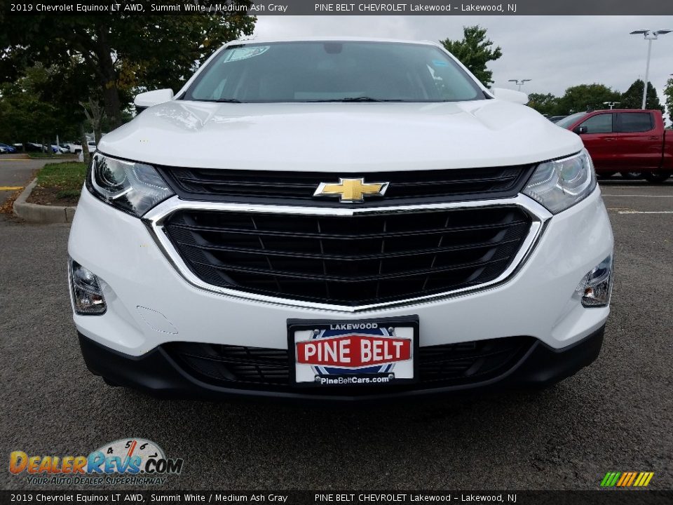 2019 Chevrolet Equinox LT AWD Summit White / Medium Ash Gray Photo #2