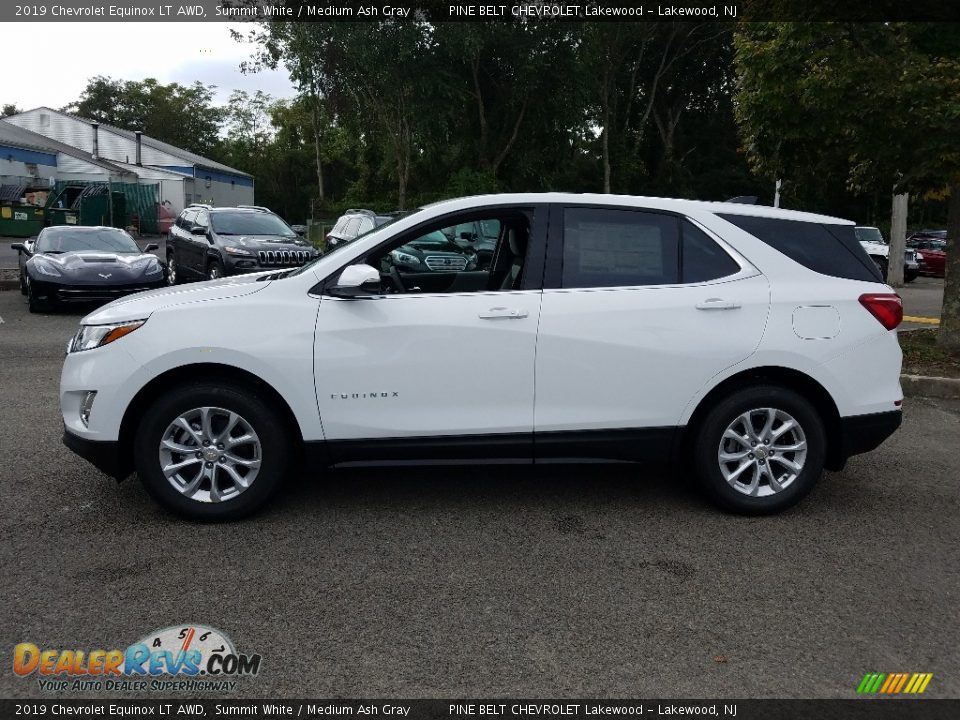 2019 Chevrolet Equinox LT AWD Summit White / Medium Ash Gray Photo #3