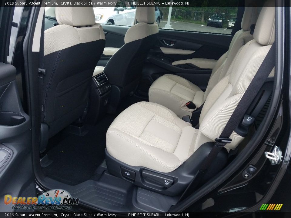 Rear Seat of 2019 Subaru Ascent Premium Photo #8