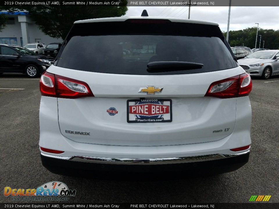 2019 Chevrolet Equinox LT AWD Summit White / Medium Ash Gray Photo #5