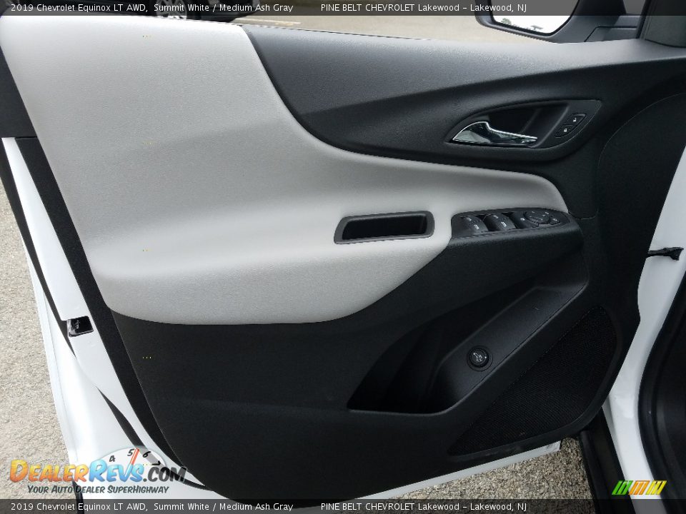 2019 Chevrolet Equinox LT AWD Summit White / Medium Ash Gray Photo #6