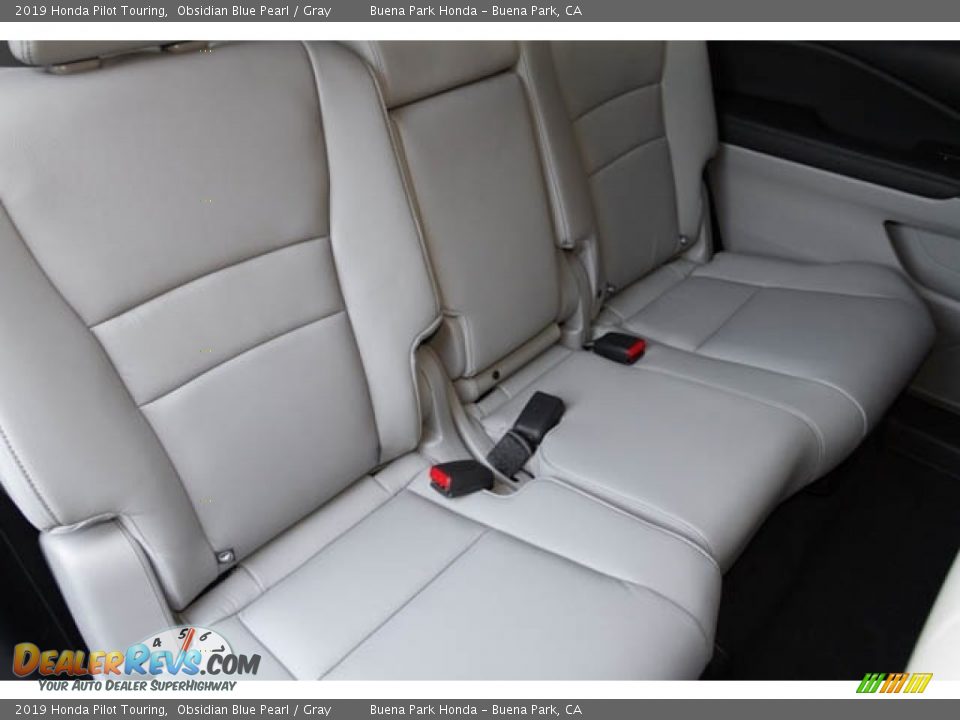2019 Honda Pilot Touring Obsidian Blue Pearl / Gray Photo #33