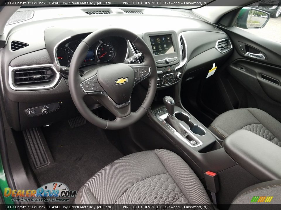 Jet Black Interior - 2019 Chevrolet Equinox LT AWD Photo #7
