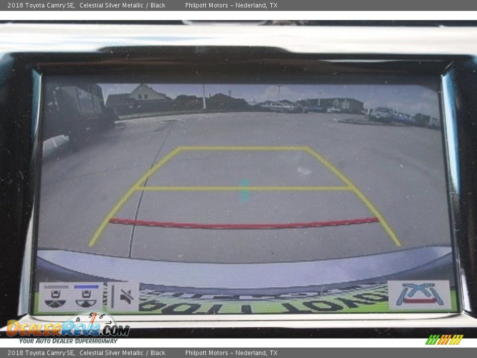 2018 Toyota Camry SE Celestial Silver Metallic / Black Photo #15