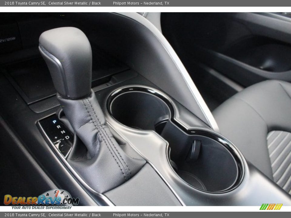 2018 Toyota Camry SE Celestial Silver Metallic / Black Photo #18