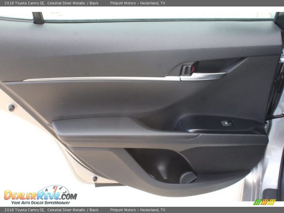 2018 Toyota Camry SE Celestial Silver Metallic / Black Photo #23