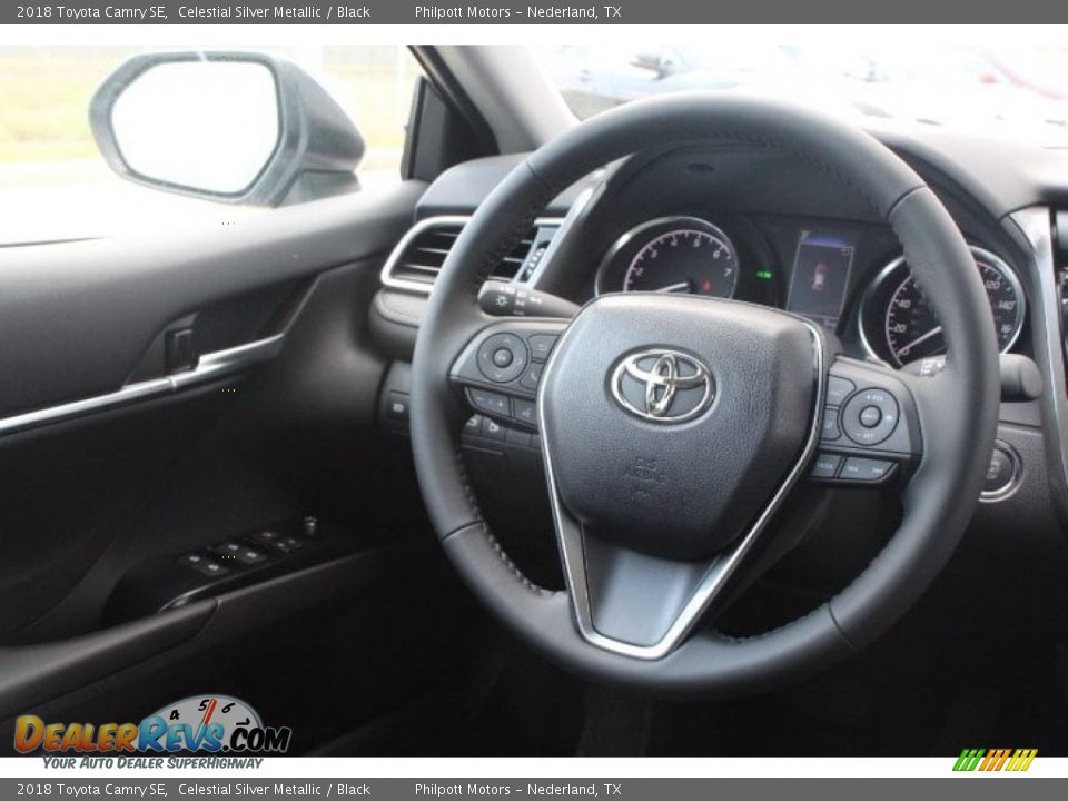 2018 Toyota Camry SE Celestial Silver Metallic / Black Photo #26