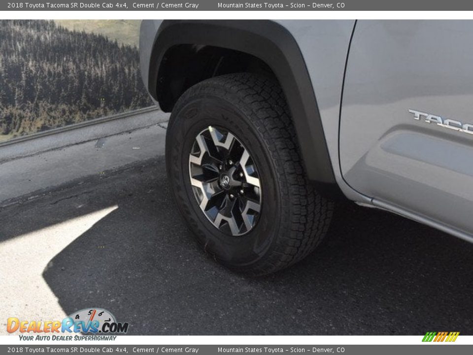 2018 Toyota Tacoma SR Double Cab 4x4 Cement / Cement Gray Photo #32