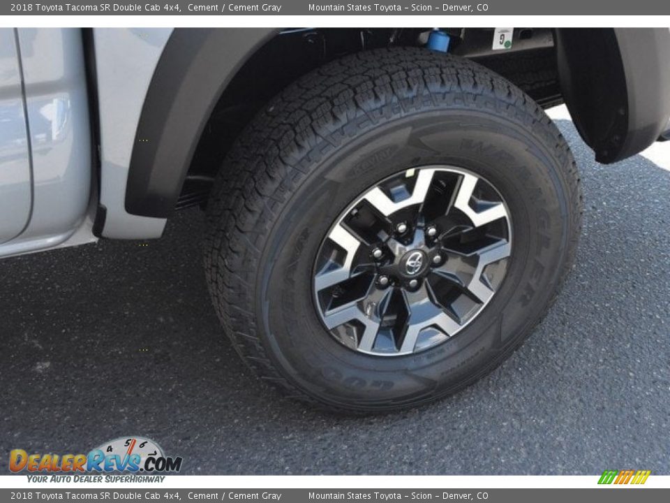 2018 Toyota Tacoma SR Double Cab 4x4 Cement / Cement Gray Photo #33