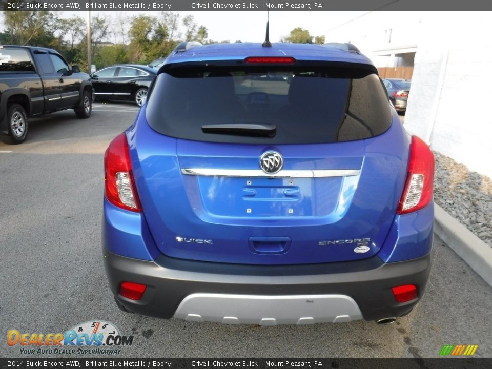 2014 Buick Encore AWD Brilliant Blue Metallic / Ebony Photo #8