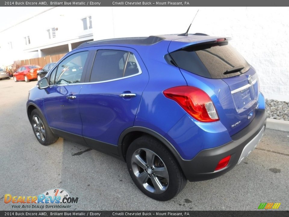 2014 Buick Encore AWD Brilliant Blue Metallic / Ebony Photo #9