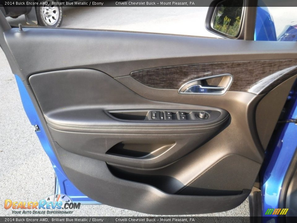 2014 Buick Encore AWD Brilliant Blue Metallic / Ebony Photo #14