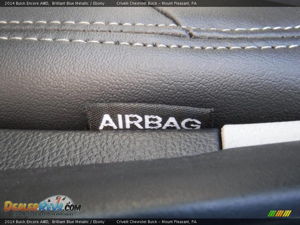 2014 Buick Encore AWD Brilliant Blue Metallic / Ebony Photo #15