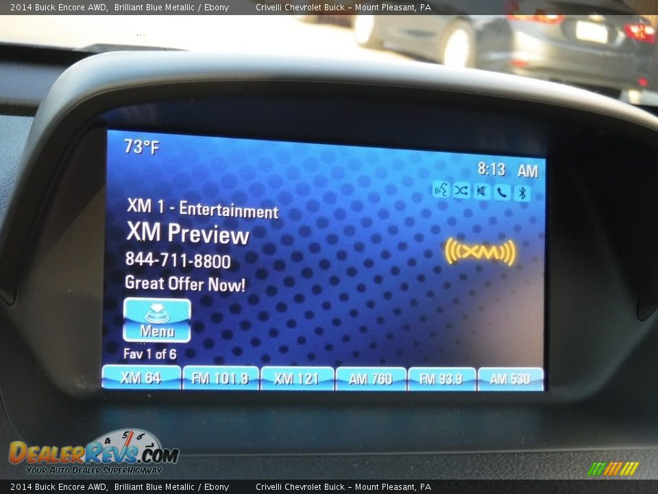 2014 Buick Encore AWD Brilliant Blue Metallic / Ebony Photo #16