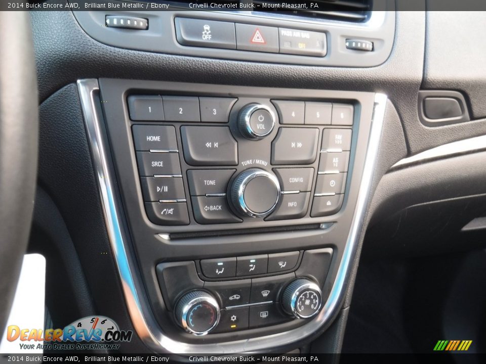 2014 Buick Encore AWD Brilliant Blue Metallic / Ebony Photo #18