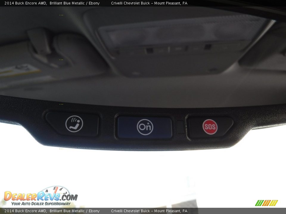 2014 Buick Encore AWD Brilliant Blue Metallic / Ebony Photo #21