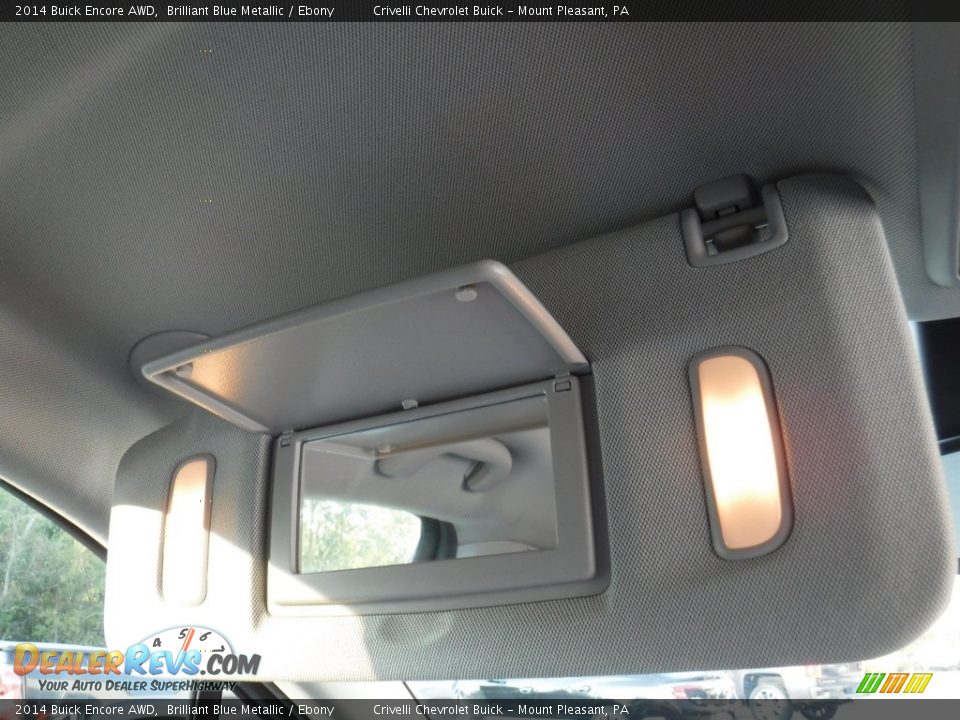 2014 Buick Encore AWD Brilliant Blue Metallic / Ebony Photo #23