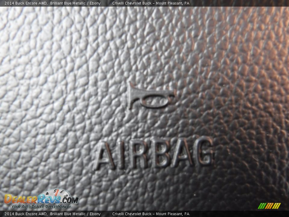 2014 Buick Encore AWD Brilliant Blue Metallic / Ebony Photo #27