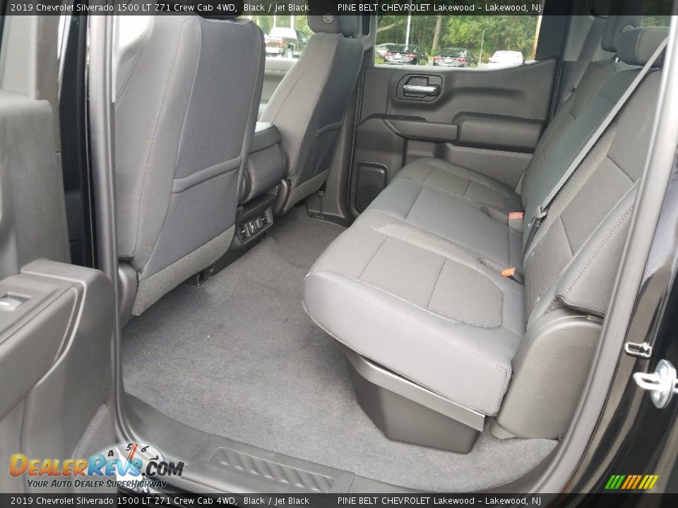 2019 Chevrolet Silverado 1500 LT Z71 Crew Cab 4WD Black / Jet Black Photo #8