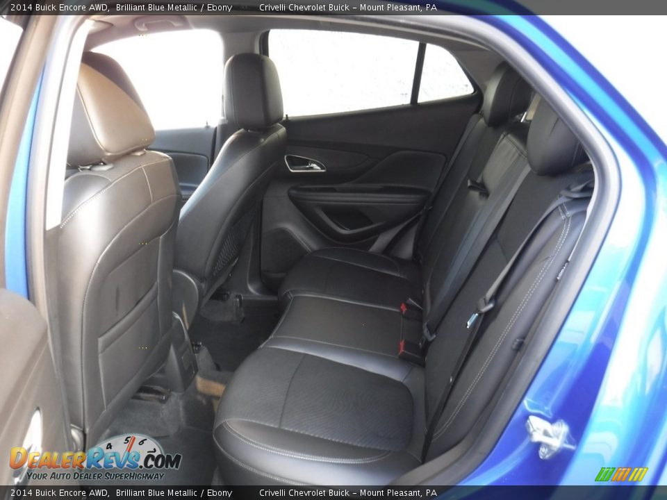 2014 Buick Encore AWD Brilliant Blue Metallic / Ebony Photo #29