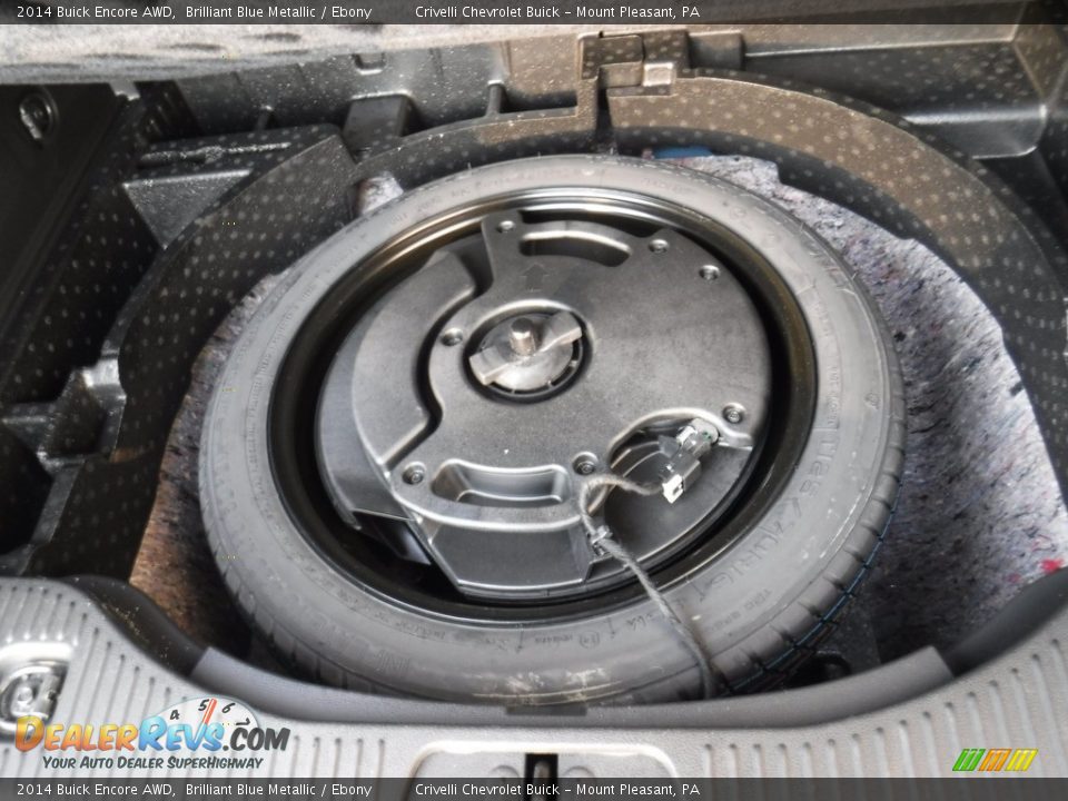 2014 Buick Encore AWD Brilliant Blue Metallic / Ebony Photo #31
