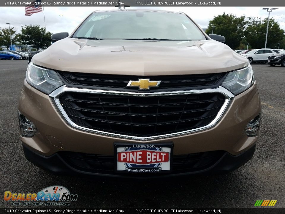 2019 Chevrolet Equinox LS Sandy Ridge Metallic / Medium Ash Gray Photo #2