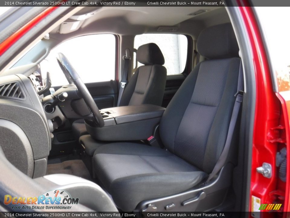 2014 Chevrolet Silverado 2500HD LT Crew Cab 4x4 Victory Red / Ebony Photo #19