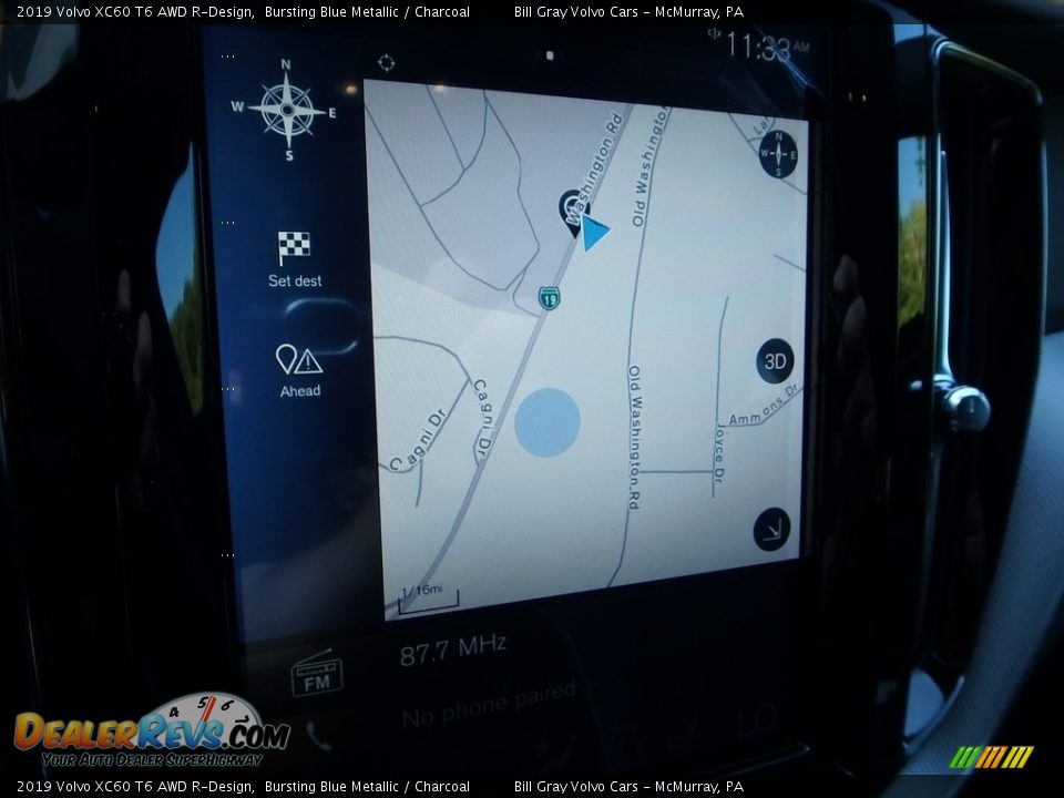 Navigation of 2019 Volvo XC60 T6 AWD R-Design Photo #13