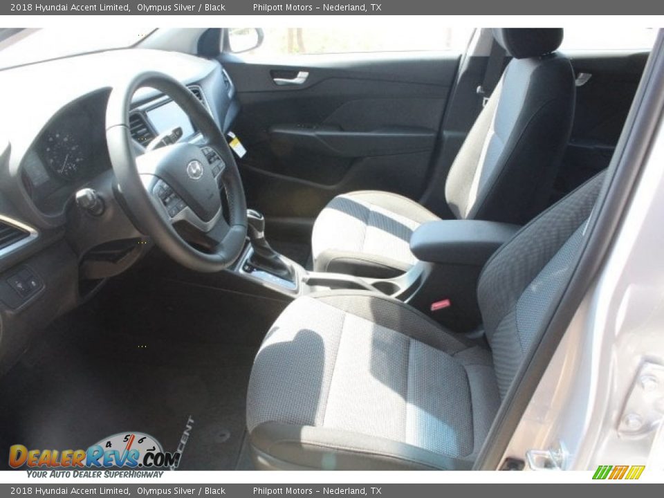 2018 Hyundai Accent Limited Olympus Silver / Black Photo #11