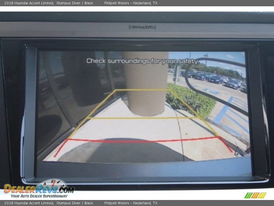 2018 Hyundai Accent Limited Olympus Silver / Black Photo #12