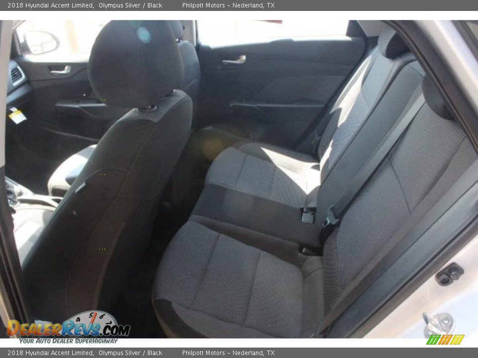 2018 Hyundai Accent Limited Olympus Silver / Black Photo #20