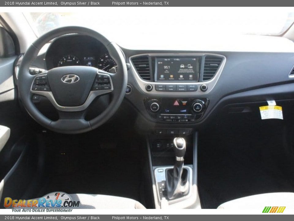 2018 Hyundai Accent Limited Olympus Silver / Black Photo #21