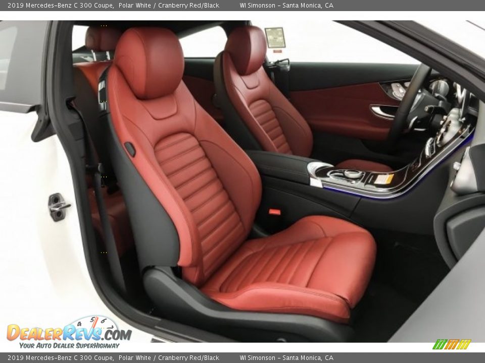 Front Seat of 2019 Mercedes-Benz C 300 Coupe Photo #5