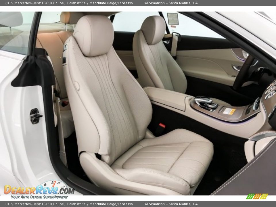 Front Seat of 2019 Mercedes-Benz E 450 Coupe Photo #5