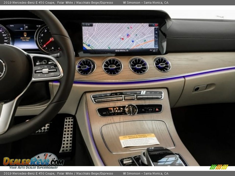 Controls of 2019 Mercedes-Benz E 450 Coupe Photo #6