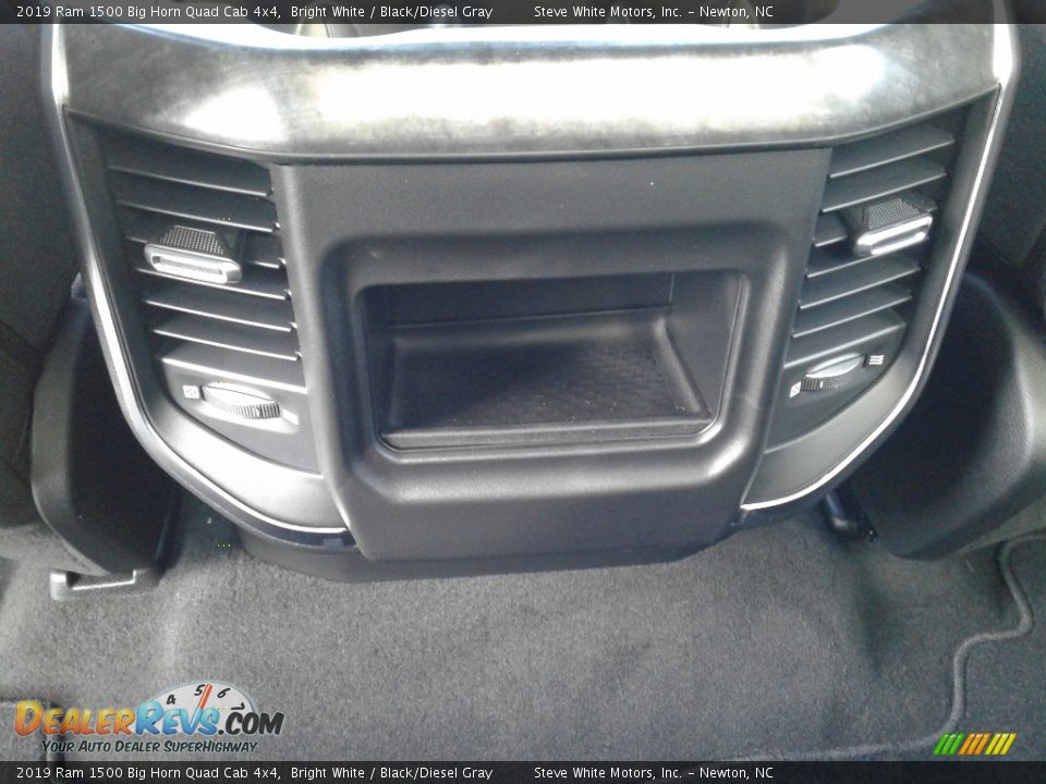 2019 Ram 1500 Big Horn Quad Cab 4x4 Bright White / Black/Diesel Gray Photo #13