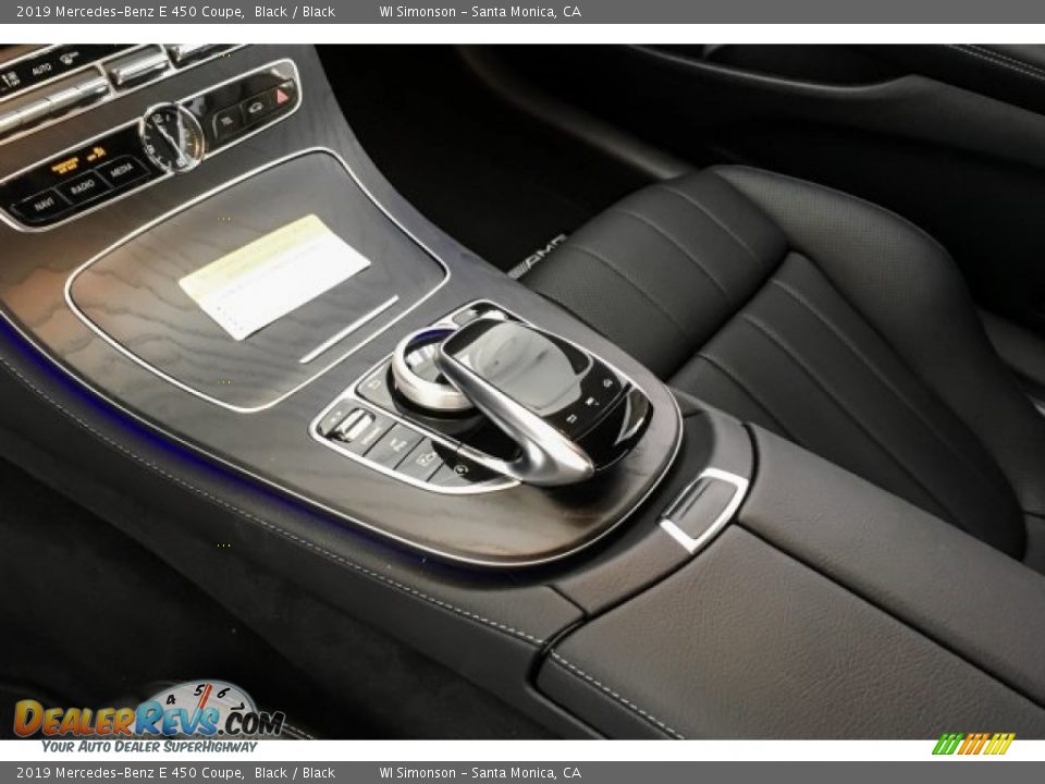 2019 Mercedes-Benz E 450 Coupe Black / Black Photo #7