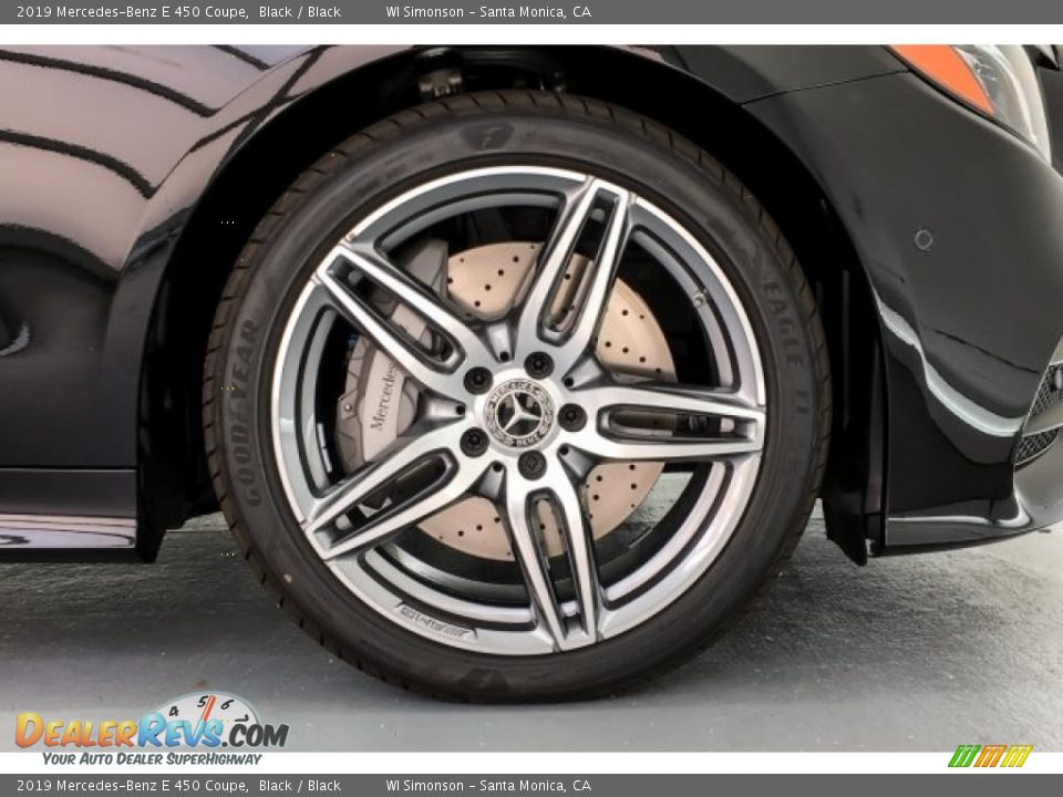 2019 Mercedes-Benz E 450 Coupe Black / Black Photo #9